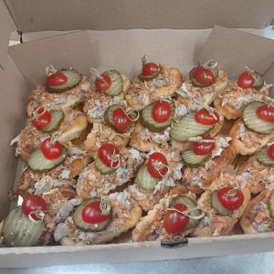 Street Food ételek - Mini szendvics pulled porkkal