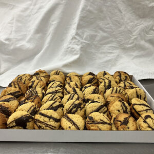 Áfonyás-vaníliás cookies